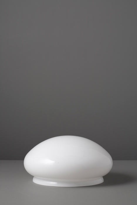 Lampenglas Kuppelform opal-weiß Ø 25 cm