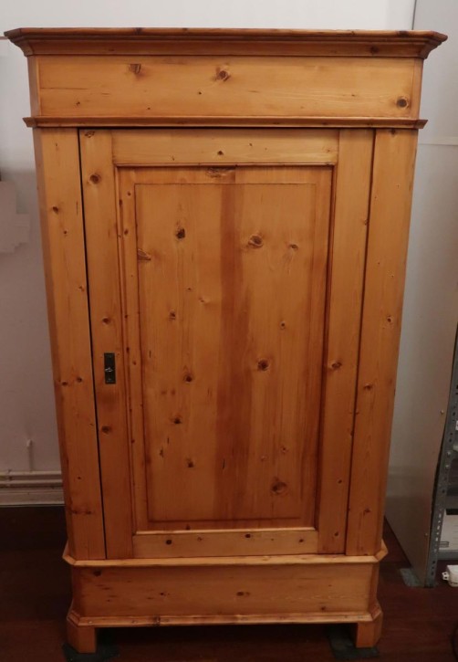 Weichholzschrank 1Türer Jahrhundertwende