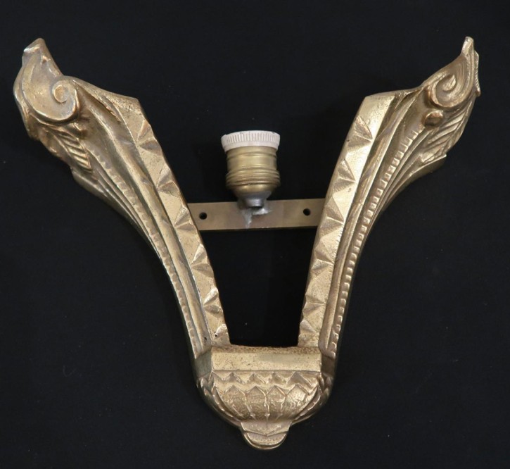 Art Deko Wandlampengestell