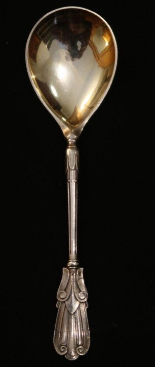 Antiker Sahnelöffel Silber V. Christesen