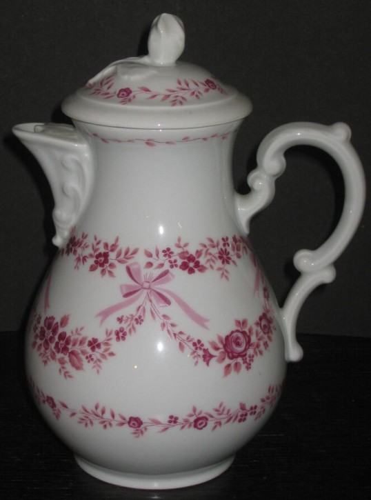 Kaffeekanne Hutschenreuther Burgund