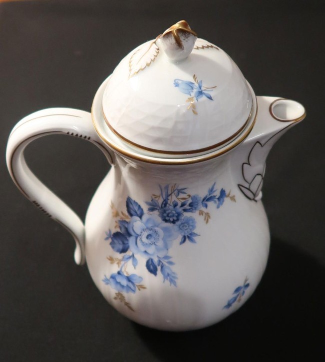 Kaffeekanne Hutschenreuther Dresden Chateau bleu