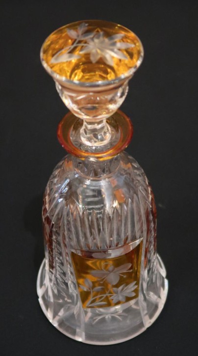 Kristall Karaffe mit Schliff