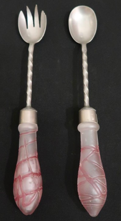 Salat Besteck Art Deko