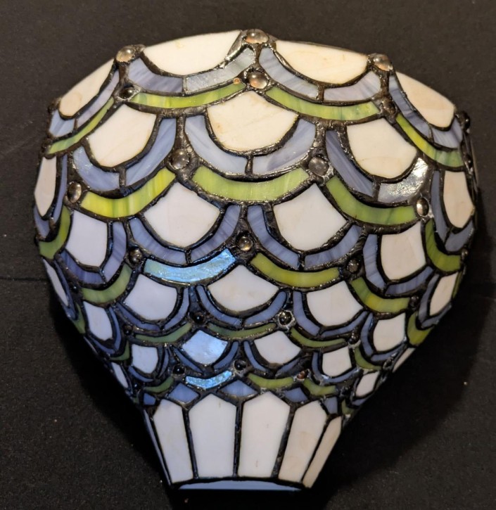 Tiffany Wandleuchte Pfauenauge
