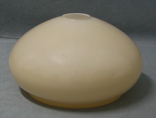 Kuppelschirm bauchig mit Öffnung Ø 32 cm beigefarben