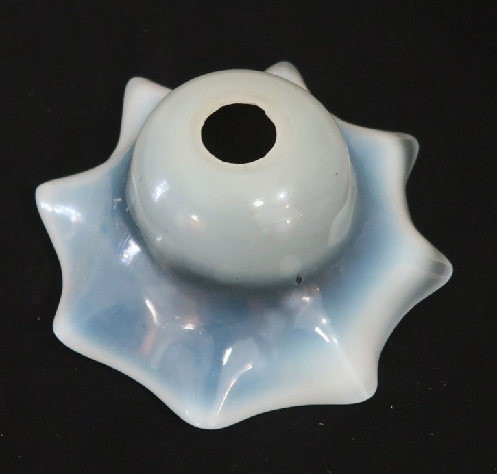 Lampenglas Jugendstil changierende Rockform