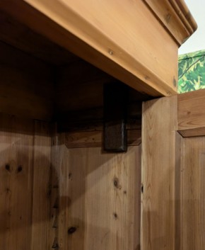 Biedermeier Kleiderschrank 1türer