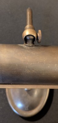 Wandlampe Bilderleuchte Messing 20 cm