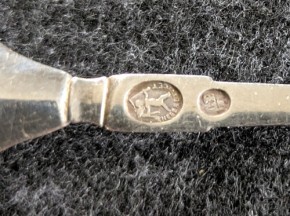 Antiker Sahnelöffel Silber V. Christesen