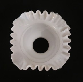 Lampenglas Rockform opal