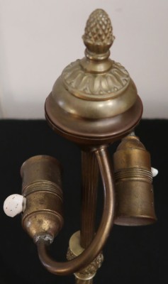 Lampenfuß aus der Gründerzeit