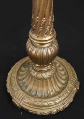 Lampenfuß aus der Gründerzeit