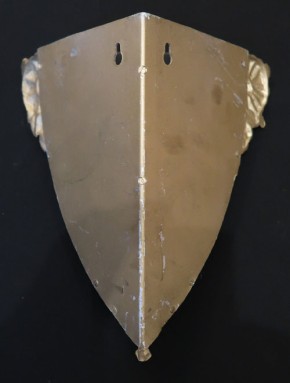 Wandlampe Rarität Tip Gallé Blütenmotiv