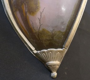 Wandlampe Rarität Tip Gallé Baummotiv