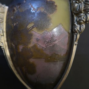 Wandlampe Rarität Tip Gallé Baummotiv