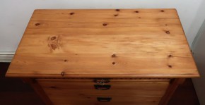 Weichholz Kommode Gründerzeit 4Schüber