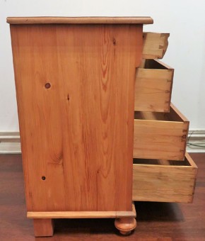 Weichholz Kommode Gründerzeit 4Schüber