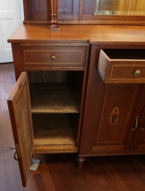 Jugendstil Buffet Mahagony