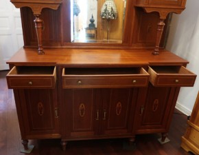 Jugendstil Buffet Mahagony