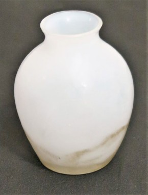 Vase Jugendstil Glasmalerei