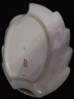 Blattschale KPM Berlin Neu Osier