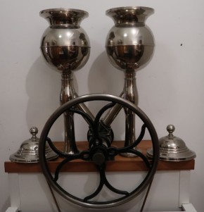 Standkaffeemühle 2 Trichter