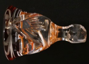 Kristall Karaffe mit Schliff