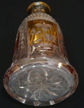 Kristall Karaffe mit Schliff