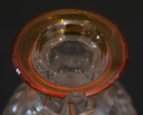 Kristall Karaffe mit Schliff