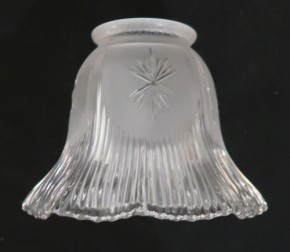 Lampenglas Rockform Sternschliff