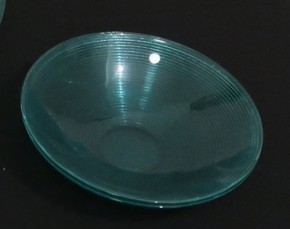 Salat Schalenset grünes Glas