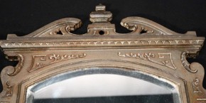 Wandspiegel Jugendstil Eisen