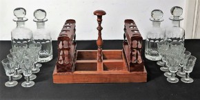 Tantalus Flaschenkoffer Decanter