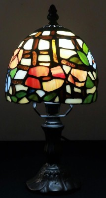 Kleine Tiffany Tischleuchte