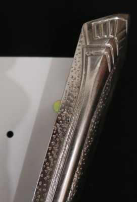 Wandlampe Art Deko verchromt