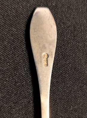 Wappenlöffel Zürich mit Emaille