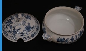 Zwiebelmuster Terrine Bohemia